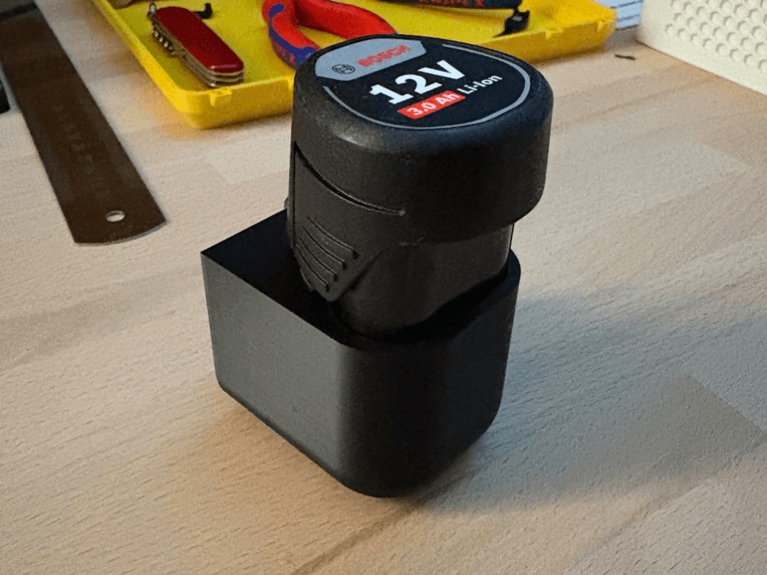 Skadis Batteriehalterung Bosch 10.8V/12V (0°)