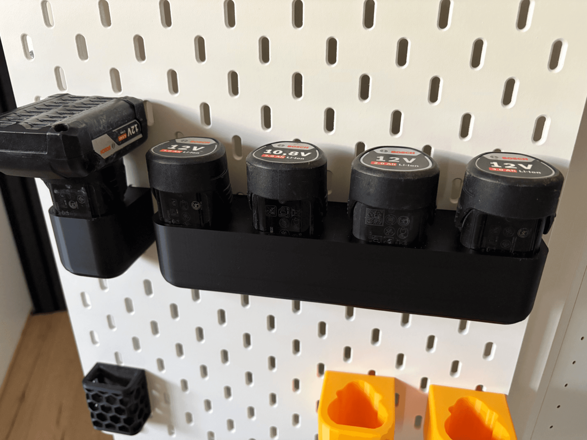 Skadis Batteriehalterung Bosch 10.8V/12V