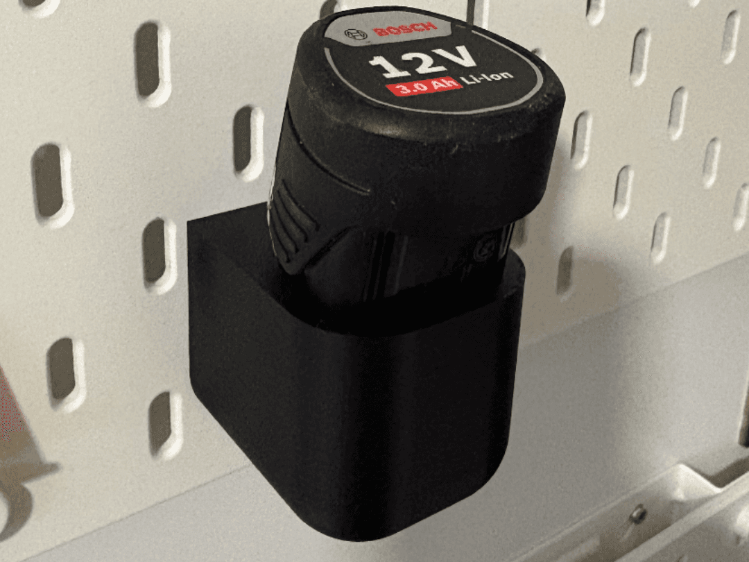 Skadis Batteriehalterung Bosch 10.8V/12V Single