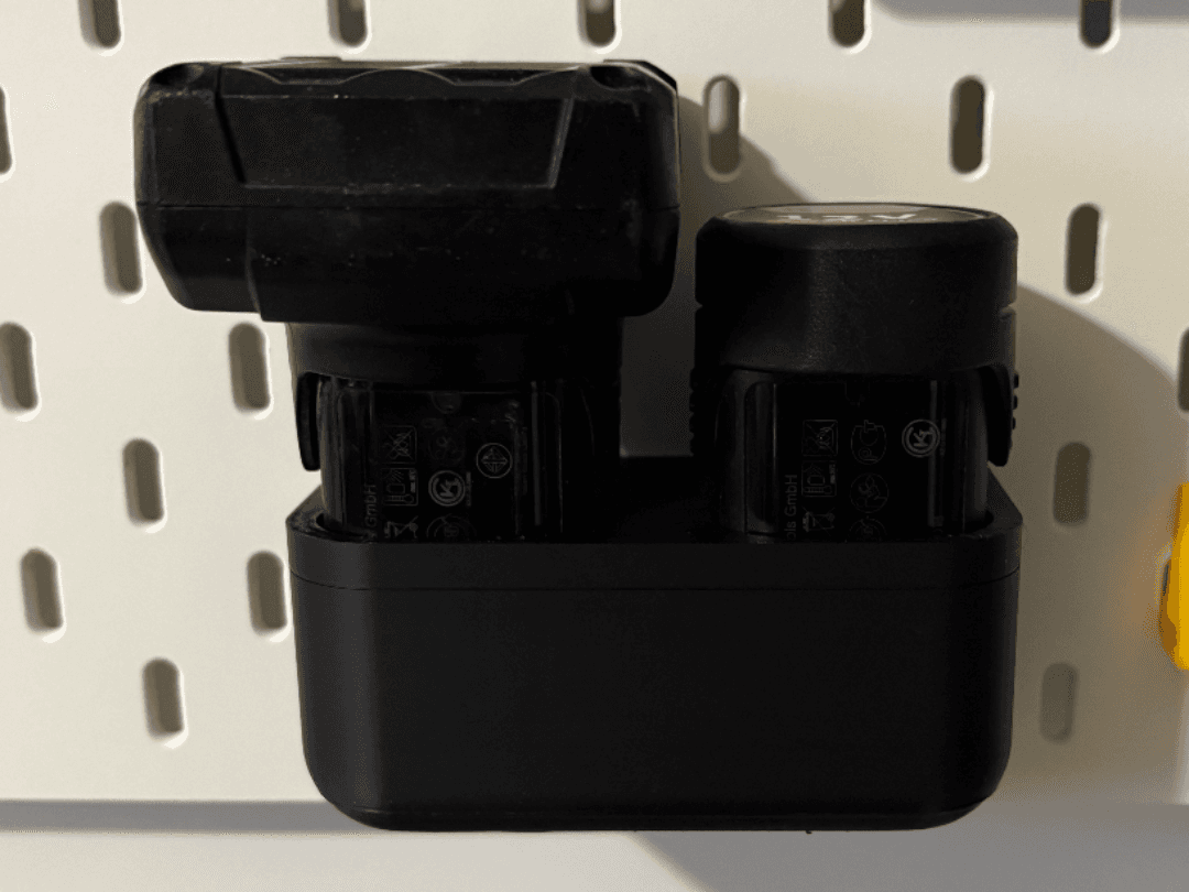 Skadis Batteriehalterung Bosch 10.8V/12V Duo