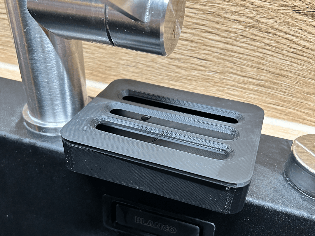 Waschbecken Abtropfschale